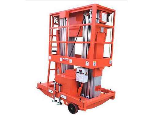 鋁合金高空作業(yè)平臺(tái)雙桅桿 鋁合金高空作業(yè)平臺(tái)雙桅桿